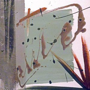 12x12" Original Mixed Media "Mint Chocolate Chip"